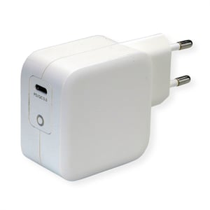 ROLINE 19.11.1018 Ladegerät für mobile Geräte (HDD, Smartphone, Tablet) Weiß Wechselstrom Schnellladung Intern