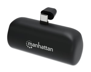 Manhattan 102612 Lithium-Ionen-Powerbank (Li-Ion) 5000 mAh Schwarz