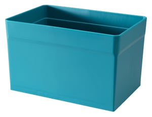 Makita 191X96-7 Aufbewahrungsbox, rechteckig, Kunststoff, türkis