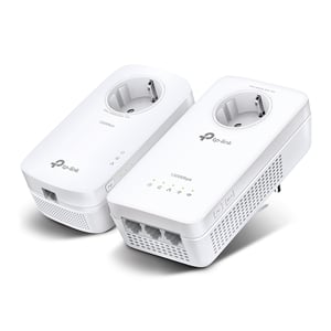 TP-Link TL-WPA8631P KIT Karta sieciowa do PowerLine 300 Mbit/s Przewodowa sieć LAN Wi-Fi Biały 2 szt.