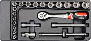 Yato YT-5542 socket/socket set Socket set