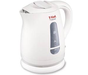 Tefal KO2991 Wasserkocher 1,5 l, 2200 W, Grau, Weiß, Gelb