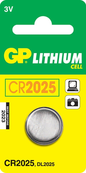 GP Batteries Lithium-Zelle CR2025 Einweg-Lithium-Batterie