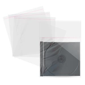 MediaRange BOX04 opakowania na płyty CD Etui kieszeniowe 1 dysków Przezroczysty