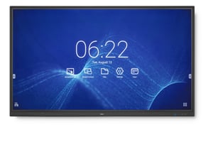 NEC CB751Q Interaktives Flachbildschirm-Panel 190,5 cm (75") LED 350 cd/m² 4K Ultra HD Schwarz Touchscreen 12/7
