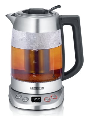 Severin WK 3480 Electric Kettle, 1.7 L, 3000 W, White