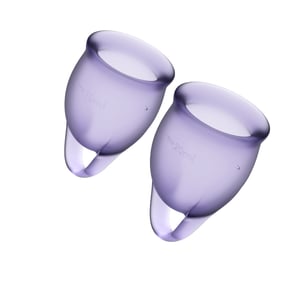 Satisfyer Feel Confident Puchar menstruacyjny 2 szt.