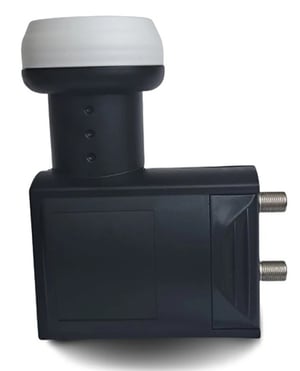 Telmor SC 20 Twin Twin LNB 10,7 - 12,75 GHz Szary, Czarny