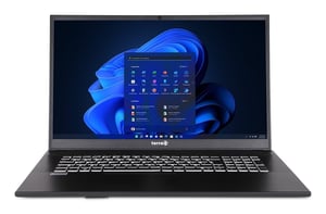 TERRA 1716R Intel® Core™ i3 i3-1315U Laptop 43,9 cm (17,3") Full HD 8 GB DDR4-SDRAM 500 GB SSD Wi-Fi 6 (802.11ax) Windows 11 Home Grau