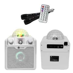 N-GEAR Disco Block 410 Głośnik imprezowy Biały 3 W