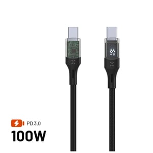 FIXED FIXDD-CC2-BK kabel USB USB 2.0 2 m USB C 4,8 Gbit/s 100 W Czarny
