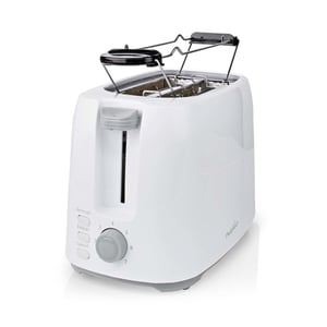 Nedis KABT250EWT 7-slot toaster, 750 W, White