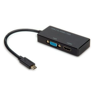VALUE 12.99.3215 External USB Graphics Card 3840 x 2160 px Black