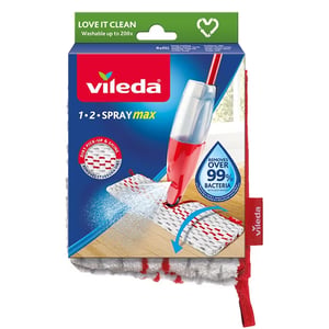 Vileda 164016 mopp Moppunderlägg Röd, Vit