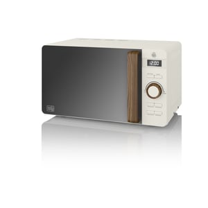Swan SM22036WHTN Microwave Oven, White, Countertop Model, 20 L, 800 W