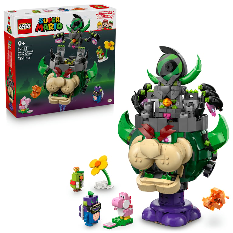 LEGO Super Mario Prince Florian i Castle Bowser