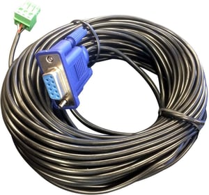 Vivolink VLCPARS232/15M Parallelkabel, schwarz, RS-232, Phoenix
