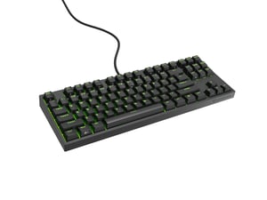 GENESIS Thor 404 TKL USB Gaming Keyboard, QWERTY, US/International Layout, Black