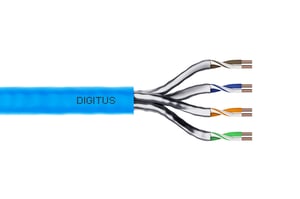 Digitus DK-1624-A-VH-1 kabel sieciowy Niebieski 100 m Cat6a U/FTP (STP)