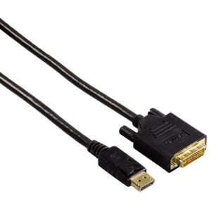 Hama 00054593 adapter kablowy 1,8 m DisplayPort Black