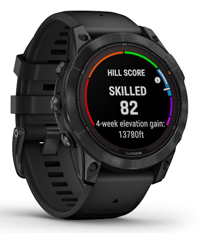 фото Смарт-годинник Garmin Fenix 7 Pro Solar Slate Gray w. Black Band (010-02777-00/01)
