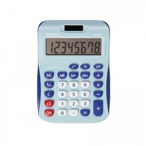MAUL MJ 550 fickkalkylator Kalkylatorns display Blå