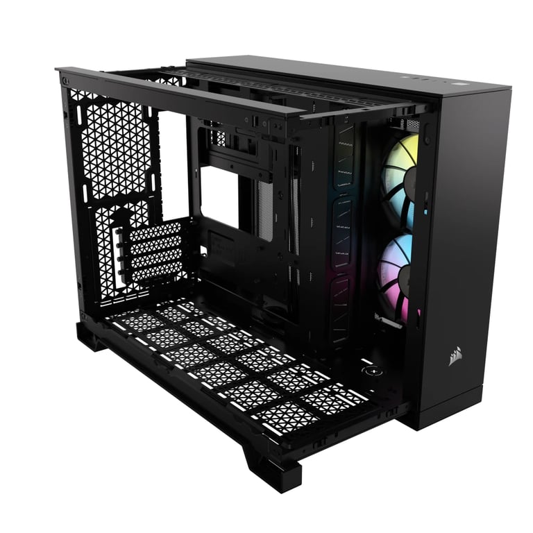 Corsair 2500X RGB Micro Tower Czarny