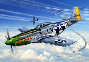 Revell P-51D Mustang – Modell eines Starrflügelflugzeugs – Bausatz im Maßstab 1:72
