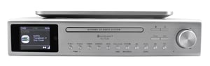 Soundmaster UR2180SI CD-spelare, silverfärgad HiFi-CD-spelare