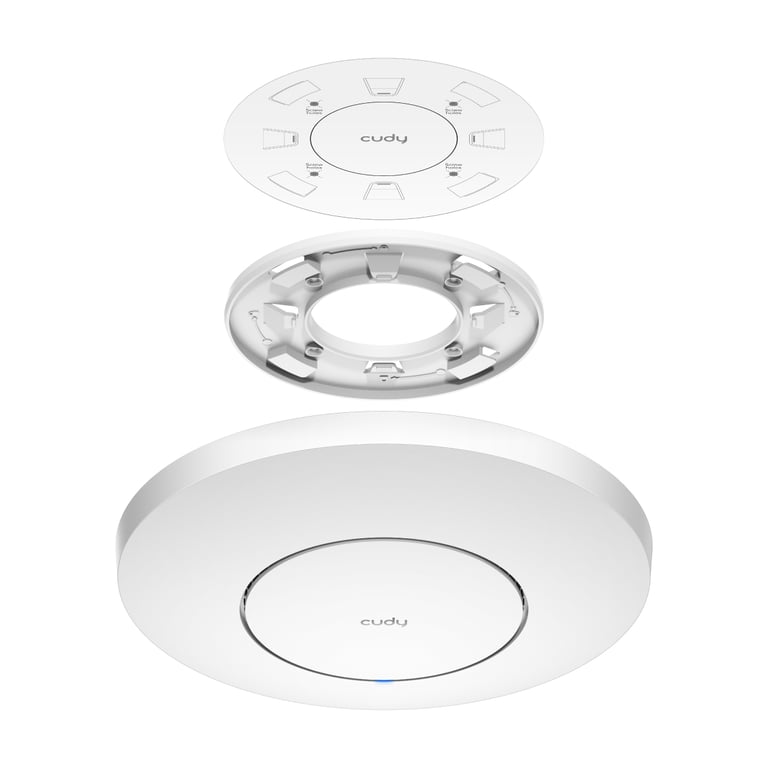 Cudy AP3000 punkt dostępowy WLAN 2976 Mbit/s Biały Obsługa PoE