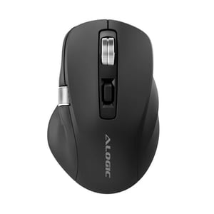 ALOGIC AMBT7KBK Mouse Home Right-Handed RF Wireless + Bluetooth 6400 DPI