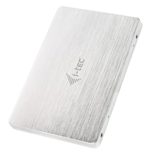 i-tec M2SATA Hard Drive Enclosure SSD Enclosure Metallic 2.5"