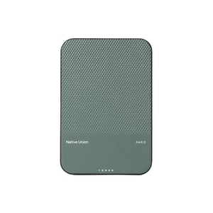 Native Union PB-5KMS-GRN 5000 mAh Power Bank Wireless Charging Green