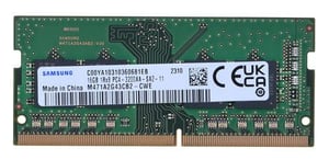 Samsung M471A2G43CB2-CWE 16 GB DDR4 3200 MHz PC4-25600 SODIMM-minnesmodul 1 x 16 GB 3200 MT/s 260-stifts SO-DIMM