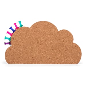 Thumbs Up 1002099 Fridge Magnet, Brown Cork, 1 pc.