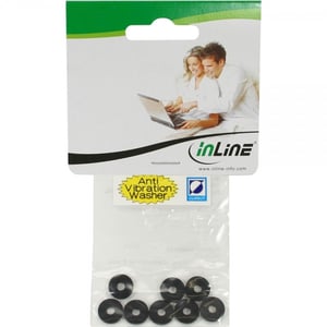 InLine 244 washers, spacers, and gaskets (8 pcs). Flat rubber washer
