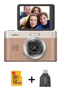 Kodak PIXPRO C1BN 1/3" Kompaktkamera 13 MP CMOS 4160 x 3120 px Brun