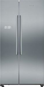 Siemens iQ300 KA93NVIFP Side-by-Side Refrigerator-Freezer, Freestanding, 580 l, Stainless Steel