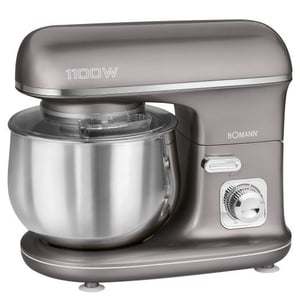 Bomann KM 6010 CB Food Processor 1100 W 5 L Titanium
