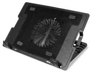 Mediatech Heat Buster 4 podkładka chłodząca do laptop 39,6 cm (15.6") Czarny