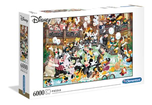 Clementoni Disney Gala Puzzle, 6000 Teile. Zeichentrickfilme