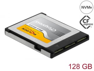 DeLOCK 54065 128 GB CFexpress TLC flash memory