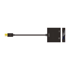 LogiLink UA0234 externe USB-Grafikkarte 1920 x 1080 px Schwarz
