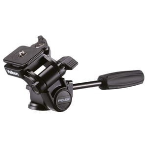 Velbon PHD-33M stativhuvud Svart Aluminium 1/4"