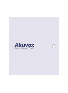 Akuvox EC33 nödutgångskontroller för 1 dörr, RJ-45 / RS-485