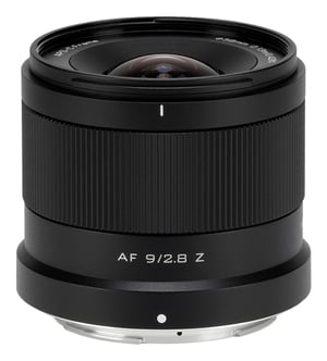 VILTROX AF 9mm F2.8 Air Bezlusterkowiec Stała soczewka skupiająca Czarny