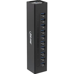 InLine 35395C huby i koncentratory USB 3.2 Gen 1 (3.1 Gen 1) Type-A 5000 Mbit/s Czarny