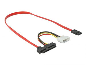 DeLOCK SAS Cable SFF-8482 + Power > 1 x SATA 7-pin 0.5 m