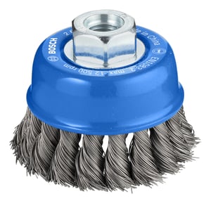 Bosch 2 608 622 099 Steel-wire spoke wheels 6.5 cm pot brush