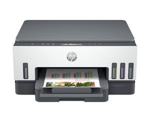 HP Smart Tank 720 Bezprzewodowe All-in-One W kolorze Drukarka, Drukowanie dwustronne; Kopiowanie, skanowanie